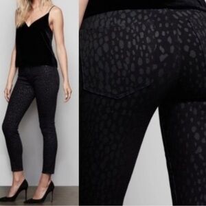 Good American Good Legs Black Leopard